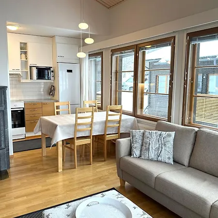 Center 3b4 - Ski-in Ski-out - Services Nearby - Ac - Fireplace - Wifi - Own Parking Place * Ruka
