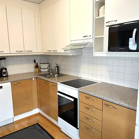 Center 3b4 - Ski-in Ski-out - Services Nearby - Ac - Fireplace - Wifi - Own Parking Place Ruka