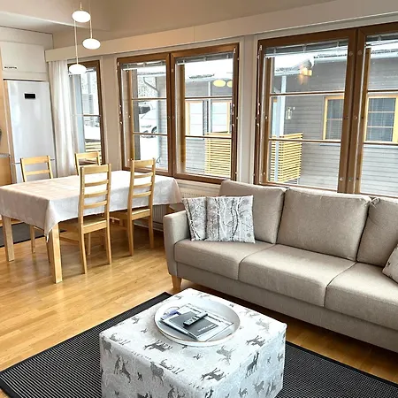 Center 3b4 - Ski-in Ski-out - Services Nearby - Ac - Fireplace - Wifi - Own Parking Place Appartement Ruka
